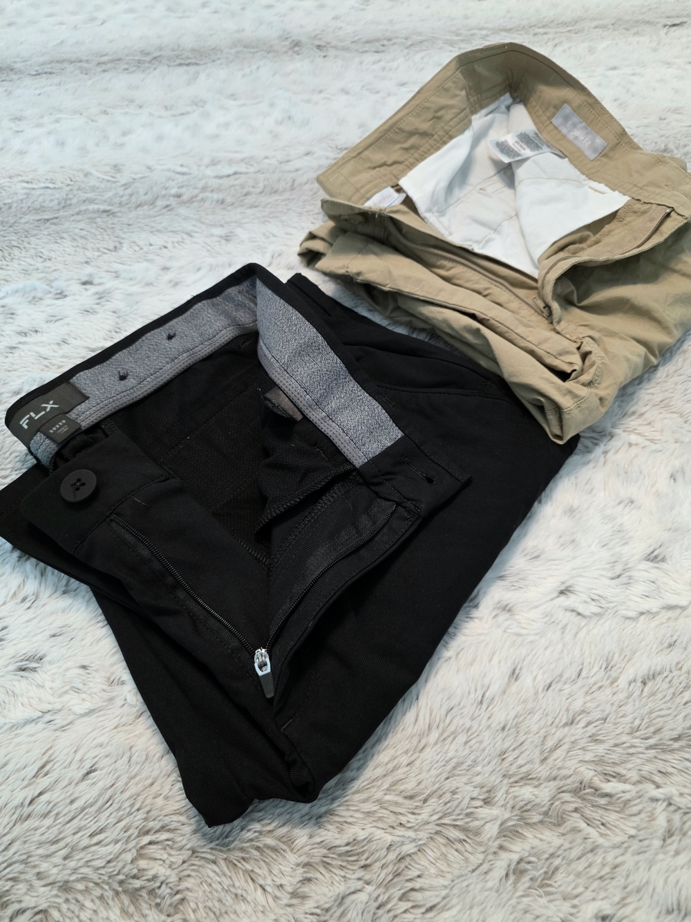 Columbia & FLX Men's Pants - 30x30 Black & Khaki - Picture 2 of 10